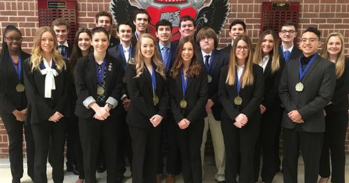 Rockwall-Heath HS DECA Students Advance to State Career Development Conference 